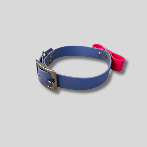 Collier Biothane®️ 25mm avec nœud pour chien- 37/45cm