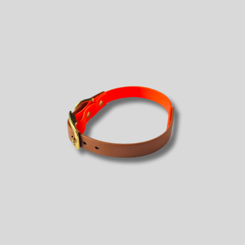 Collier Biothane®️ bicolore personnalisable pour chien