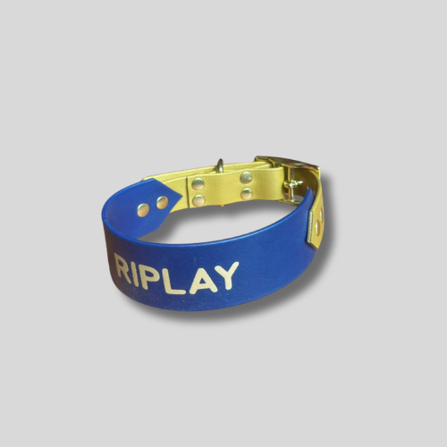 Collier Biothane®️ personnalisable bi-largeurs classique pour chien