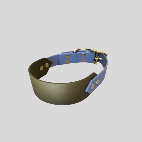 Collier Biothane®️ personnalisable bi-largeurs classique pour chien