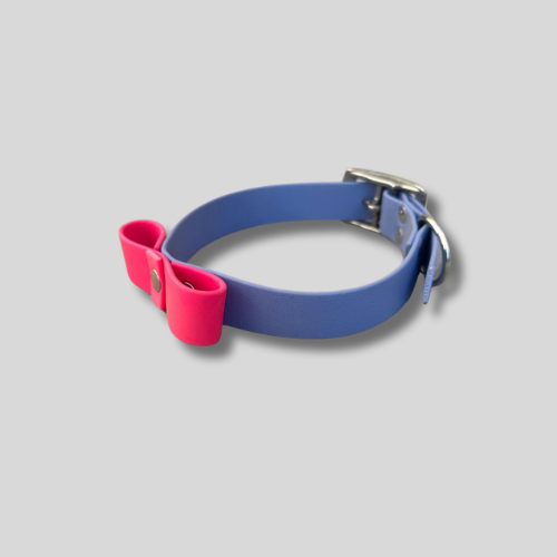 Collier Biothane®️ 25mm avec nœud pour chien- 37/45cm