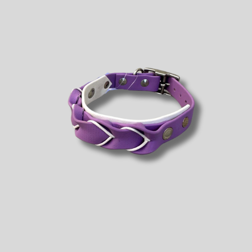Collier Biothane®️ 20 mm tressée- 29/34cm