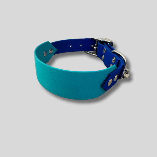 Collier Biothane®️ bi-largeur 25/38 mm,40-50cm