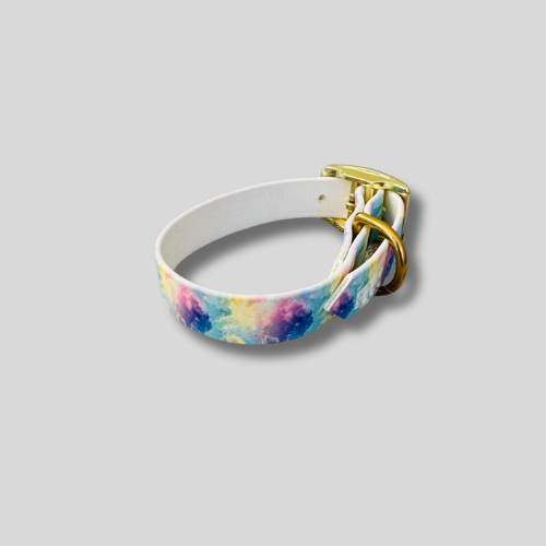 Collier Biothane®️ Simple 19 mm – Impression UV, 25-31cm