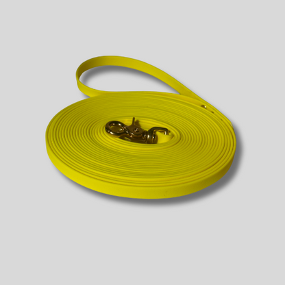 Longe biothane TPU neon jaune
