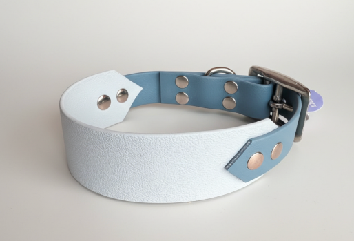 Collier Biothane Bi-Largeur taille 35/45cm
