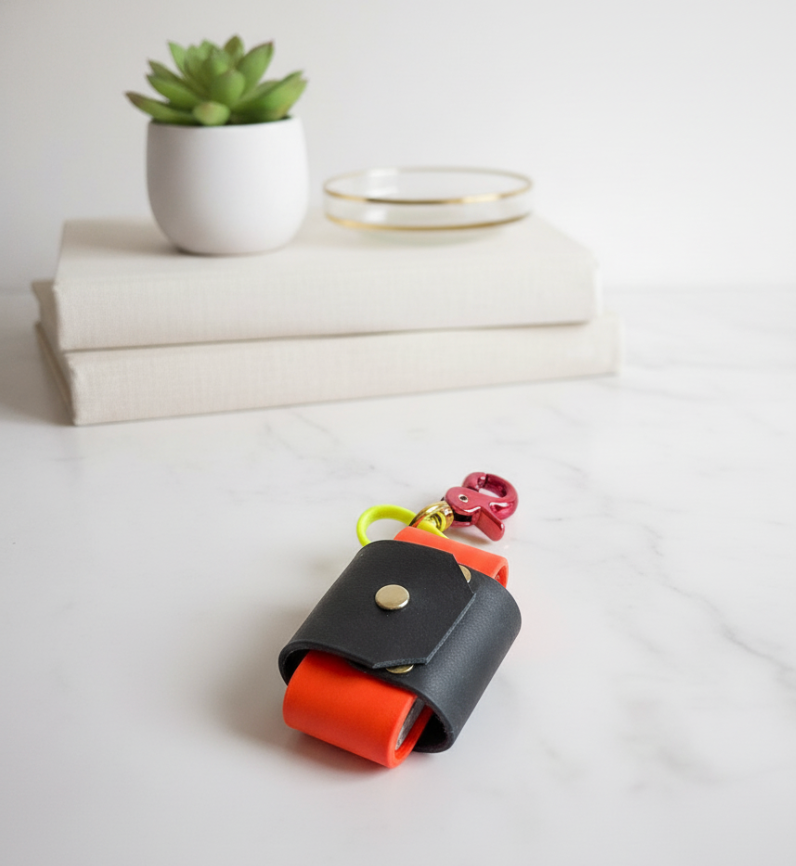 Porte poches caca biothane