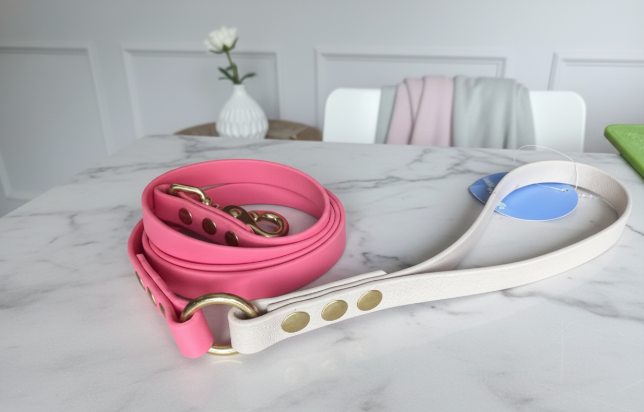 Laisse bicolore Biothane 1,20M