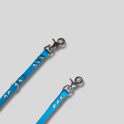 Laisse Biothane®️ pour chien multiposition bandoulière 2,50M